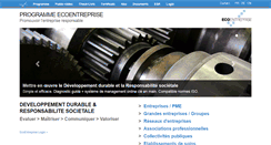 Desktop Screenshot of ecoentreprise.ch