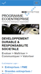 Mobile Screenshot of ecoentreprise.ch